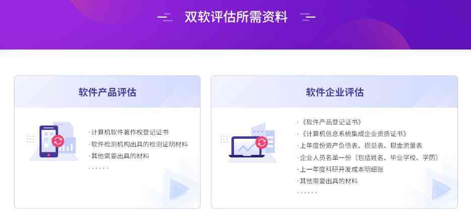 双软评估认证